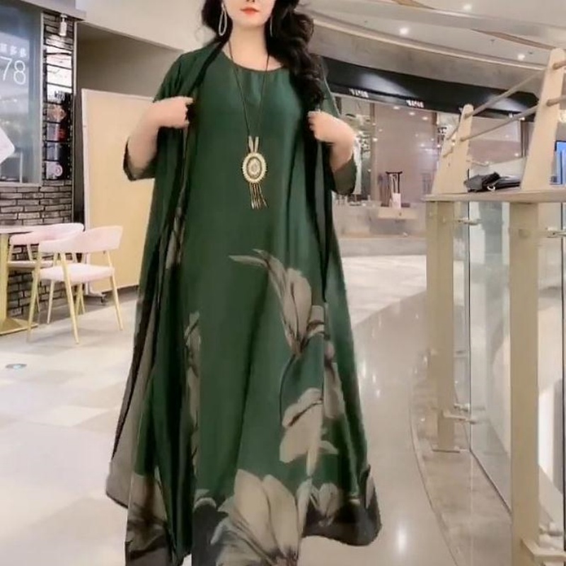 高檔真絲連衣裙